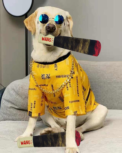Funny Dog Toys, Cute Plush Squeaky Dog Toys, Cool Birthday Dog Gifts, Stuffed Dog Toys for Medium, Small and Large Dogs Puppy, Dog Chew Toy